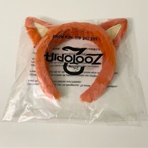 Disney Zootopia 2 Nick Wilde Fox Ears Headband Movie Promo
